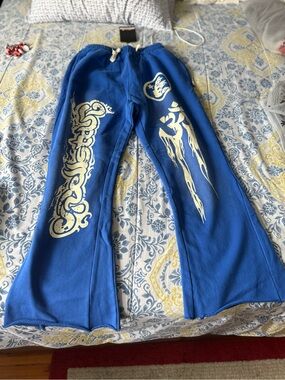 Hellstar Men’s Blue Sweatpants